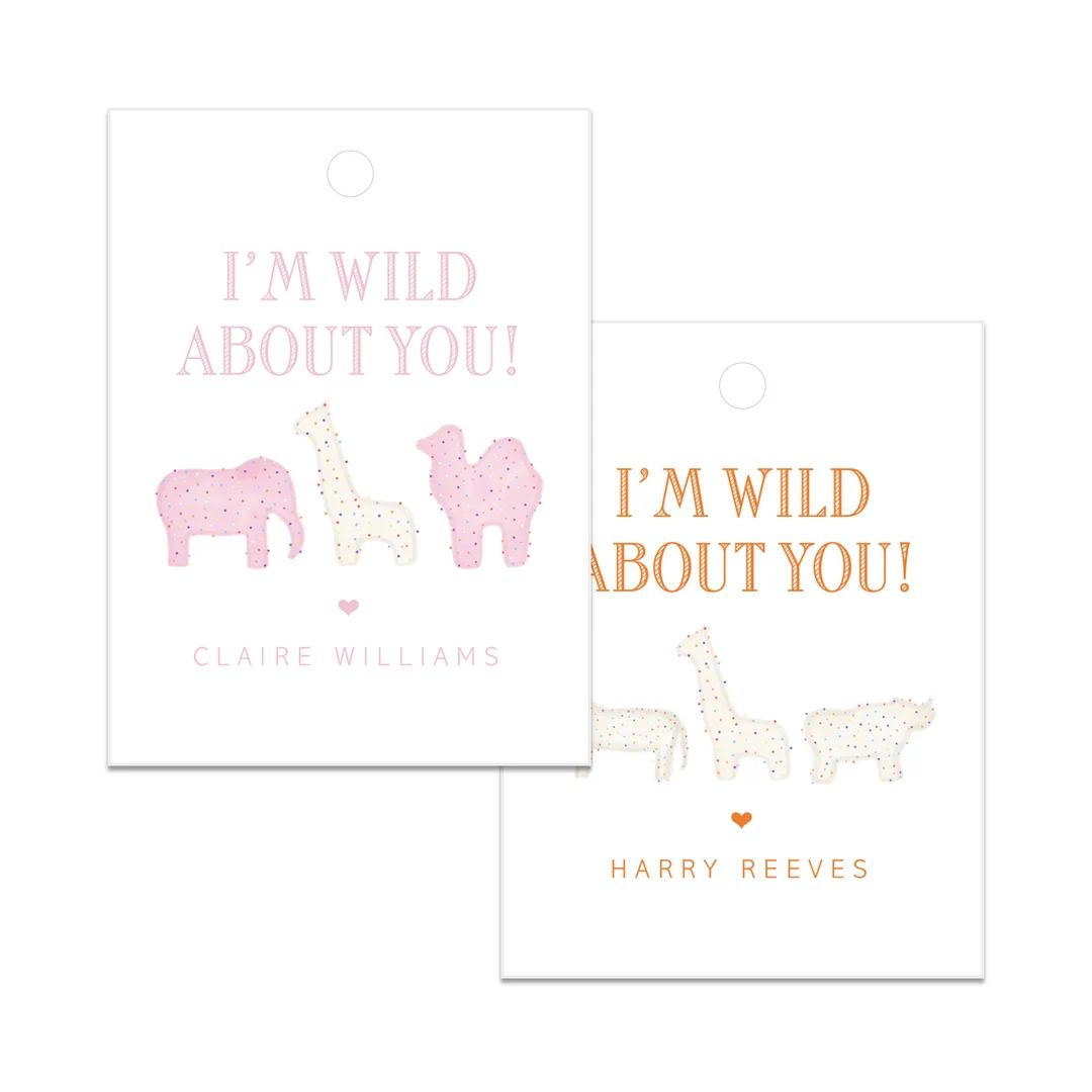 Wild About You Valentines - Set of 25 | Etsy (US)