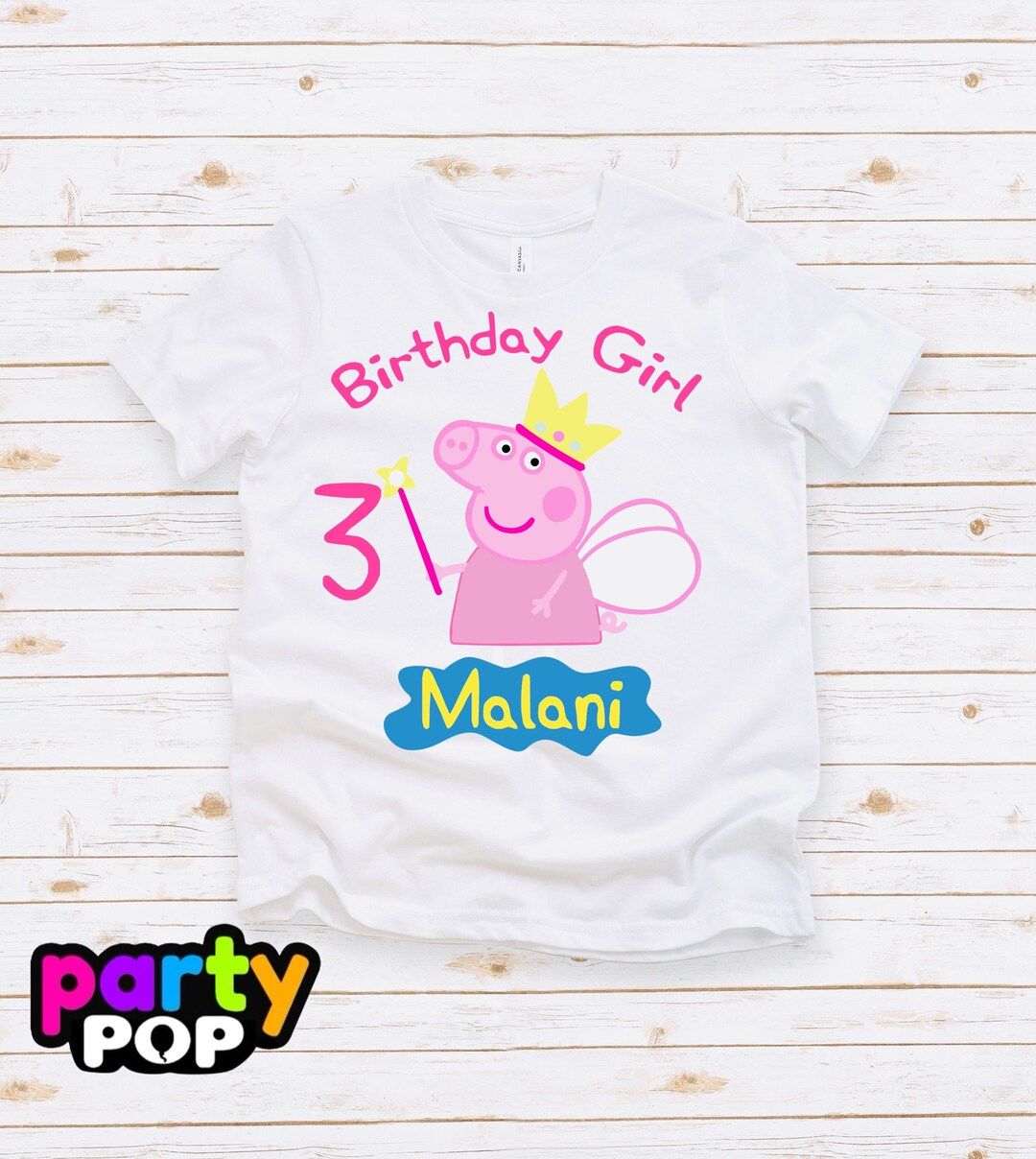 Peppa Pig Birthday Shirt | Etsy (US)
