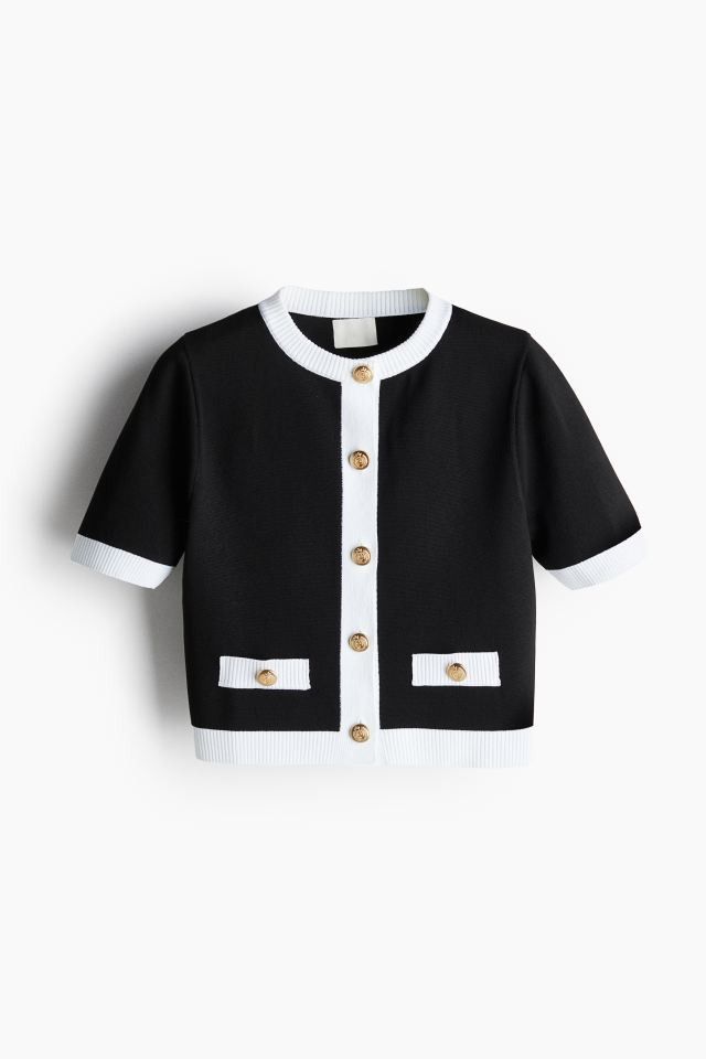 Short-sleeved Cardigan | H&M (US + CA)