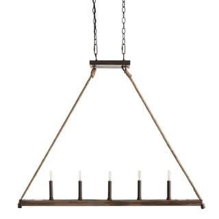 Capital Coastal 8-light Nordic Grey Island Fixture | Bed Bath & Beyond