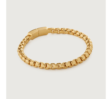 Bold Box Chain Bracelet | Monica Vinader (Global)