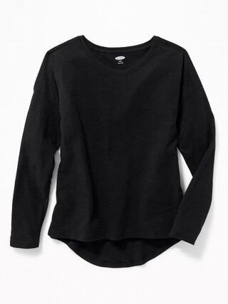 Crew-Neck Softest Tee for Girls | Old Navy US