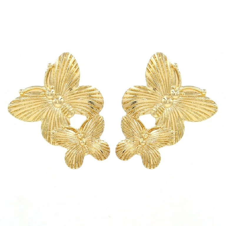 LongcreekX Butterfly Earrings for Women, Cute Insect Butterfly Earrings, Floral Butterfly Dangle ... | Walmart (US)