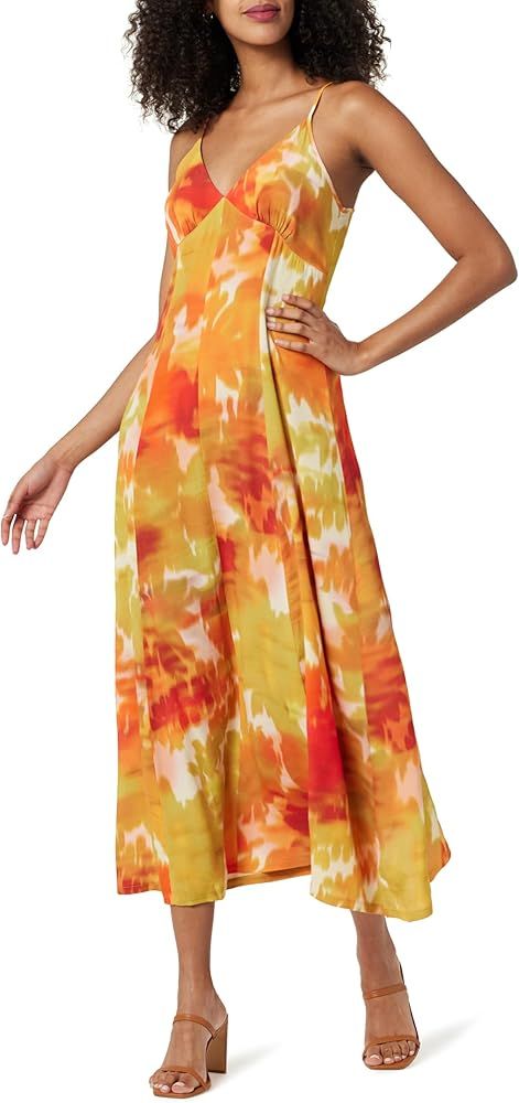 The Drop Women's Isa V-Neck Maxi Dress | Amazon (US)