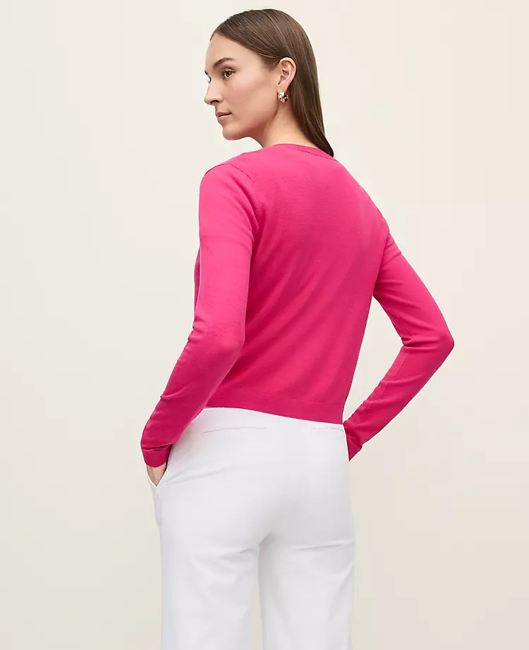 Open Crop Cardigan | Ann Taylor