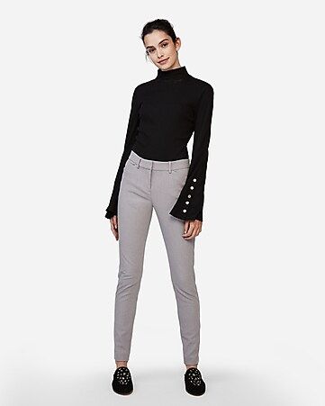 Mid Rise Stretch Skinny Pant | Express