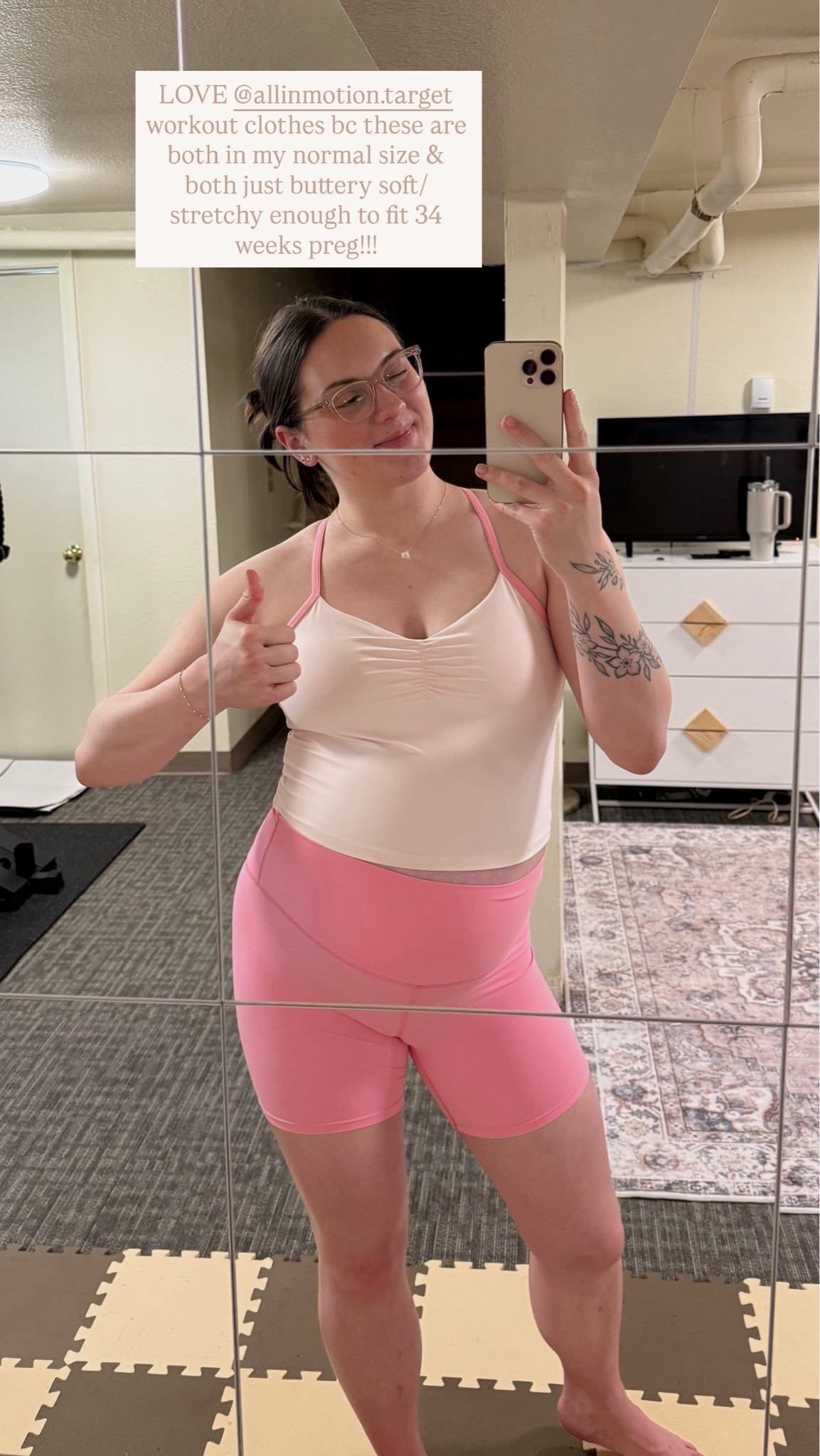 biker shorts from target that fit preggo & not preggo? sign me UP

#LTKootd #LTKfitnessgoals #LTKBump
