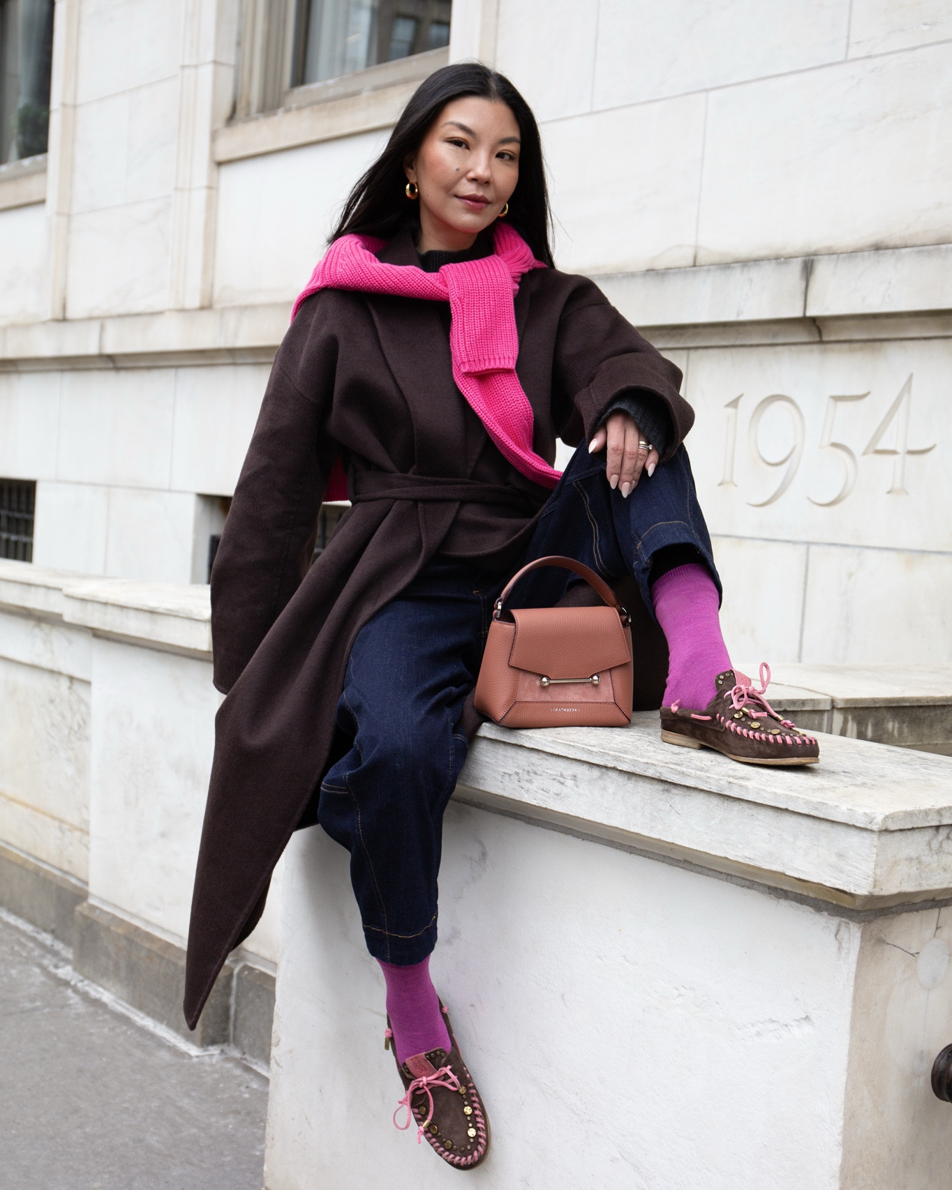 Step into effortless style with the Dustin Loafer from @as98usa ✨ Luxurious leather, precise stitching, and timeless design make every step feel premium. I love them with indigo jeans, a cozy wool coat, and a pop of pink socks for that playful, everyday vibe. Sleek, versatile, built to last — style from head to toe.  💕#AS98 #beASyouare #moccasins 


#LTKSpringSale #LTKPetite #LTKootd