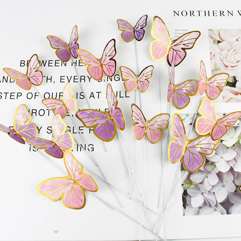 Bronzing   Butterfly Cake Toppers Princess Girl Wedding - Temu | Temu Affiliate Program