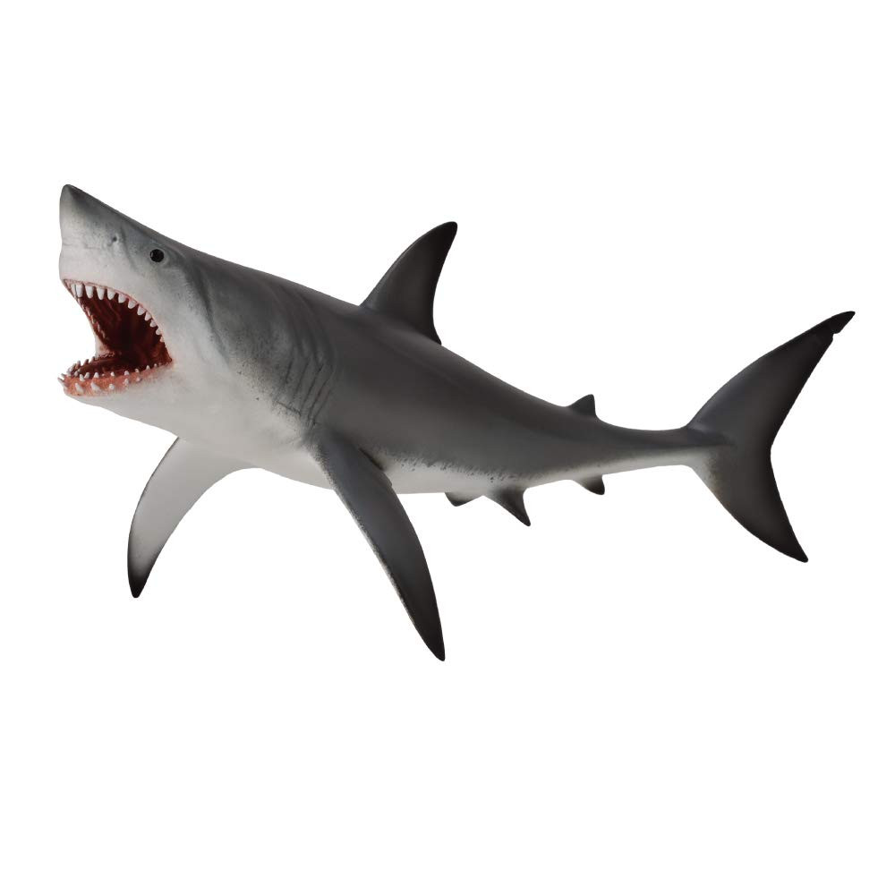 CollectA Sea Life Great White Shark, Open Jaw Toy Figure - Authentic Hand Painted Model | Amazon (US)