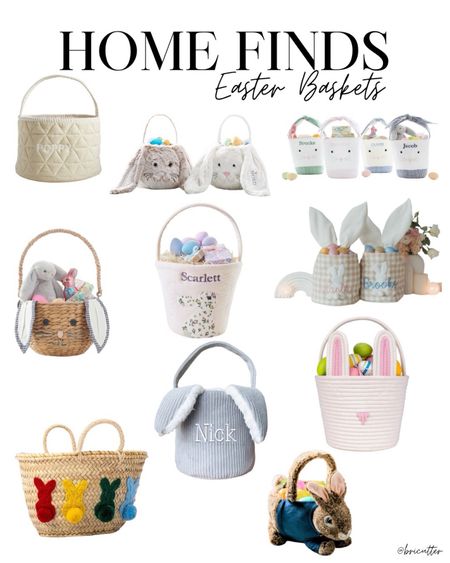 Easter baskets for your little ones! 

#LTKfamily #LTKkids #LTKSeasonal