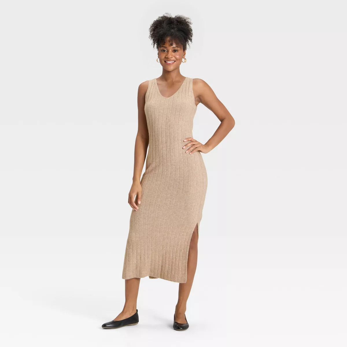 Women's Ribbed Maxi Sweater Dress - Universal Thread™ | Target