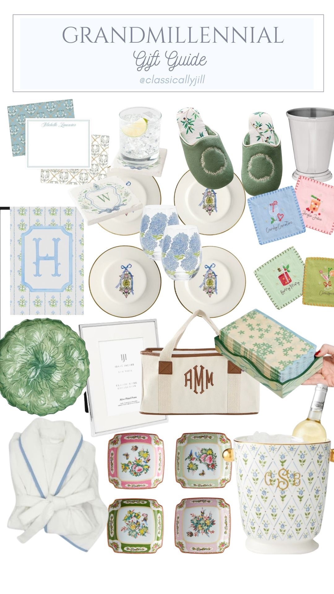 Grandmillennial gift idea, gifts for her, preppy 

#LTKHome #LTKGiftGuide #LTKHoliday