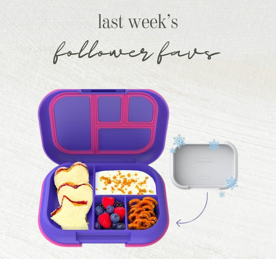 Last week’s follower favs: Kid’s Chill Lunch Box

#LTKKids #LTKFamily #LTKBaby