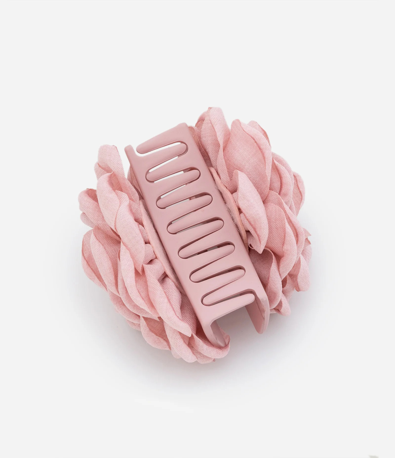 Piranha de Cabelo Média com Formato de Flor Rosa | Renner (BR)