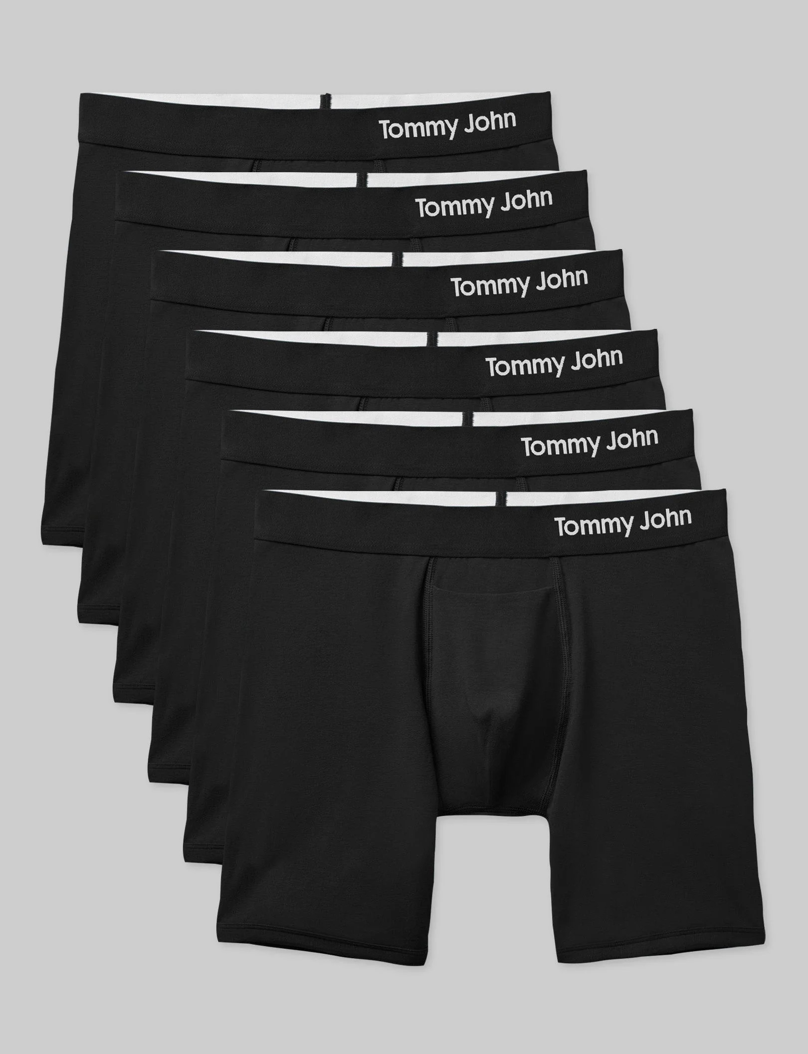 Cool Cotton Mid-Length Boxer Brief 6" (6-Pack) | Tommy John