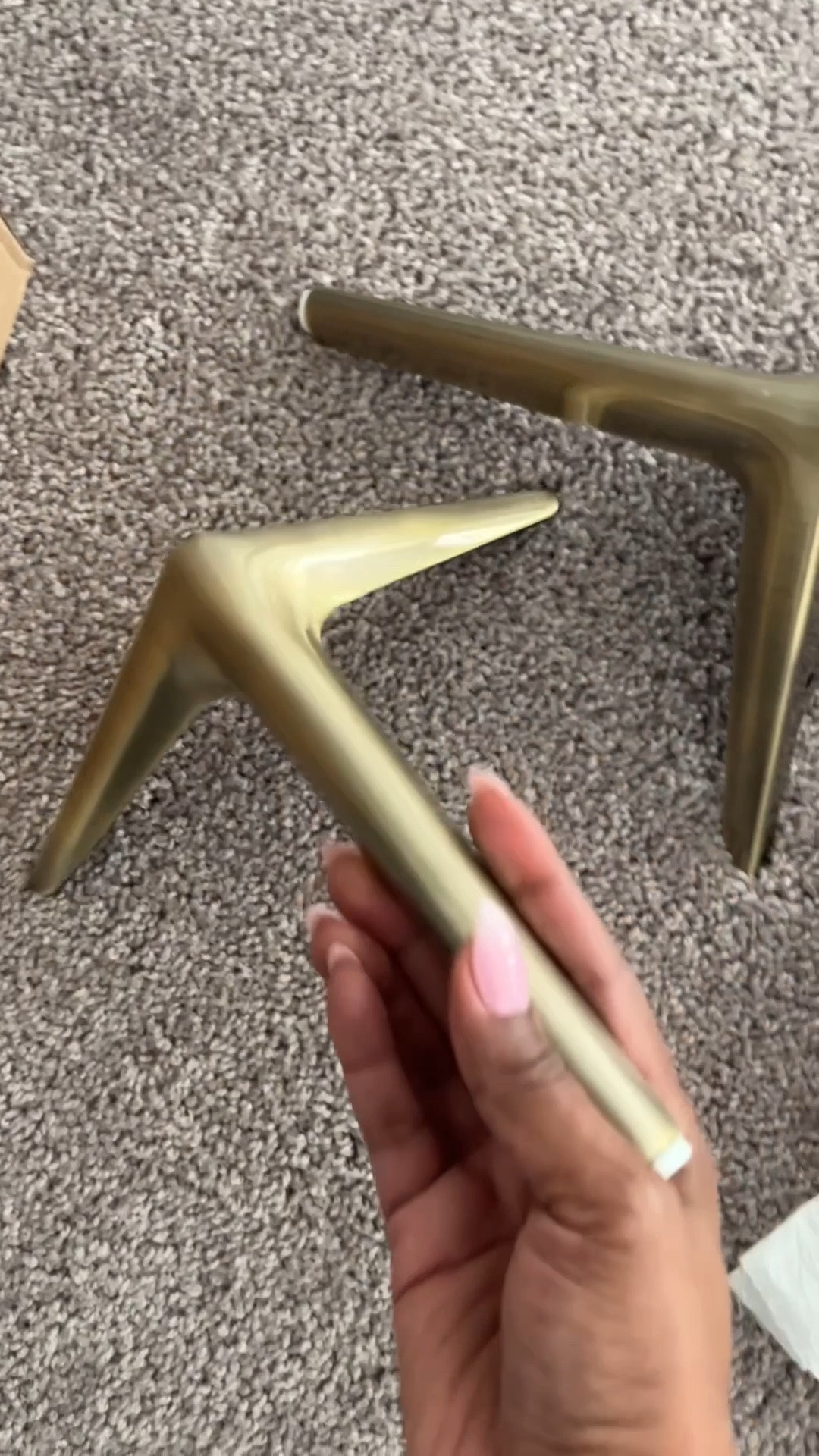 This makes moving furniture so much easier.
Adding sliders under the feet so I can move the console back into place without strain.

Little tools like this save your back and your energy.

#LTKHome