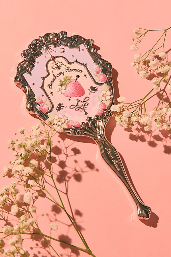 Flower Knows Strawberry Rococo Handheld Mirror in Lavender at Urban Outfitters | Urban Outfitters (US and RoW)