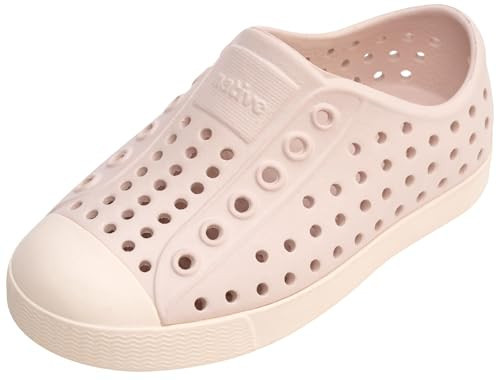 Native Shoes Unisex-Kids Jefferson Sneakers, Dust Pink/Lint Pink, 1 Little Kid | Amazon (US)