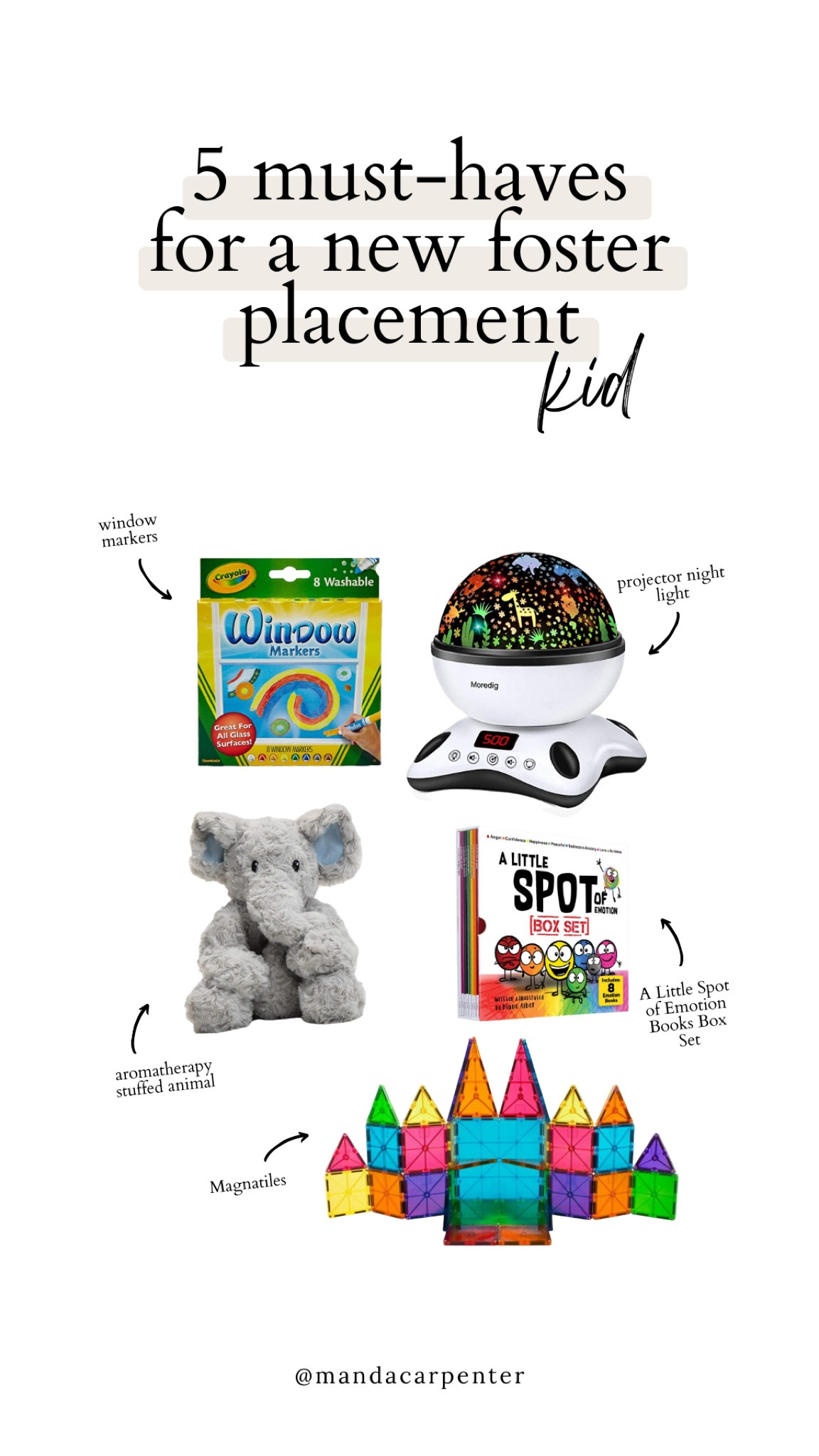 Some fun items to have on hand whenever you’re welcoming a new child into your home 🫶🏻 

#LTKunder100 #LTKkids #LTKfamily