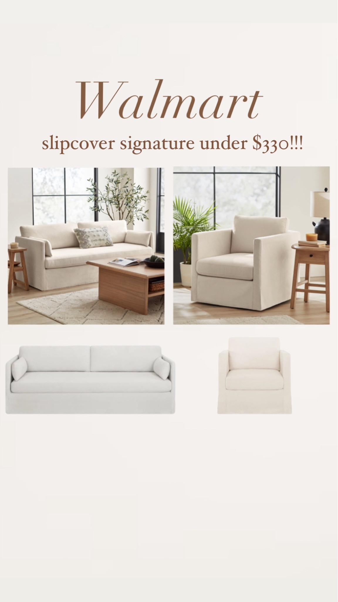 Walmart Slipcover Finds!