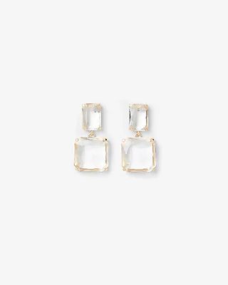 Square Stone Drop Earrings | Express