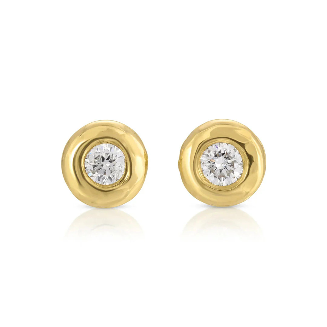 Diamond Nesting Gem Studs | Over The Moon