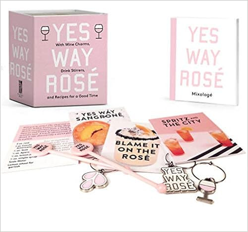 Yes Way Rosé Mini Kit: With Wine Charms, Drink Stirrers, and Recipes for a Good Time (RP Minis)
... | Amazon (US)