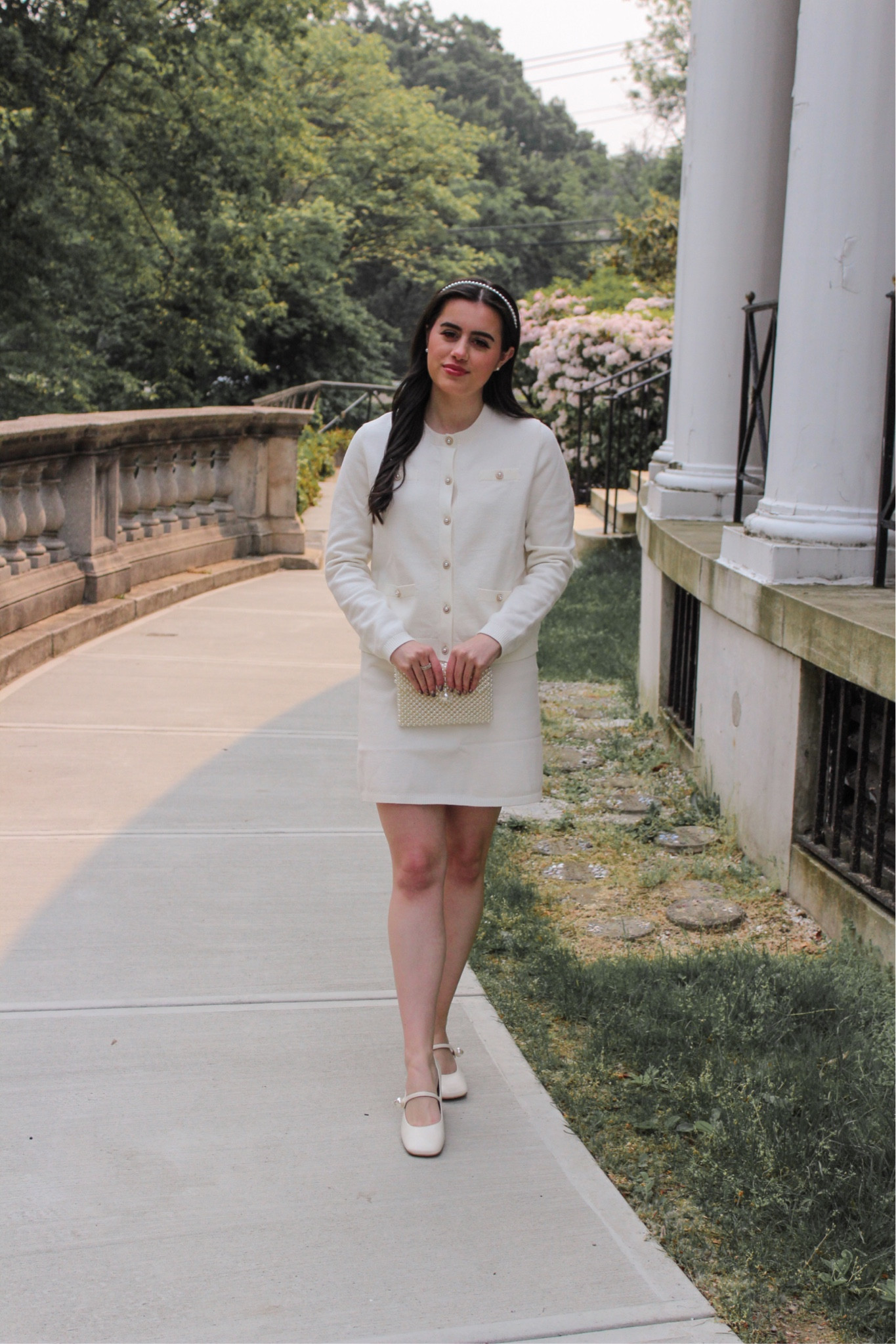 Soft white matching set 🤍🕊 

#LTKstyletip #LTKworkwear #LTKfit