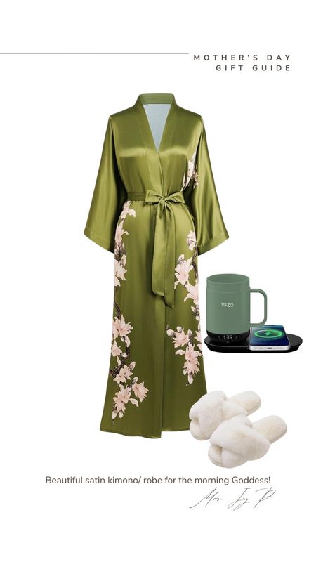 Mother’s Day Gift Guide!

This beautiful satin robe comes in eight colors and is just $39.99!

This self hearing coffee mug warmer is available in 9 colors. It has an led display and fast wireless phone charger base. 

#LTKGiftGuide