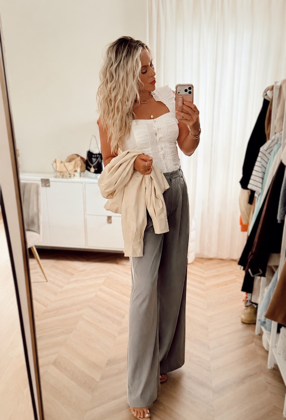 Diffused the hair and off we went! Wearing smalls - I would size up in this top! It was snug on bust and I’m small.

Summer outfits. Summer style.

#LTKootd #LTKOver40 #LTKSaleAlert