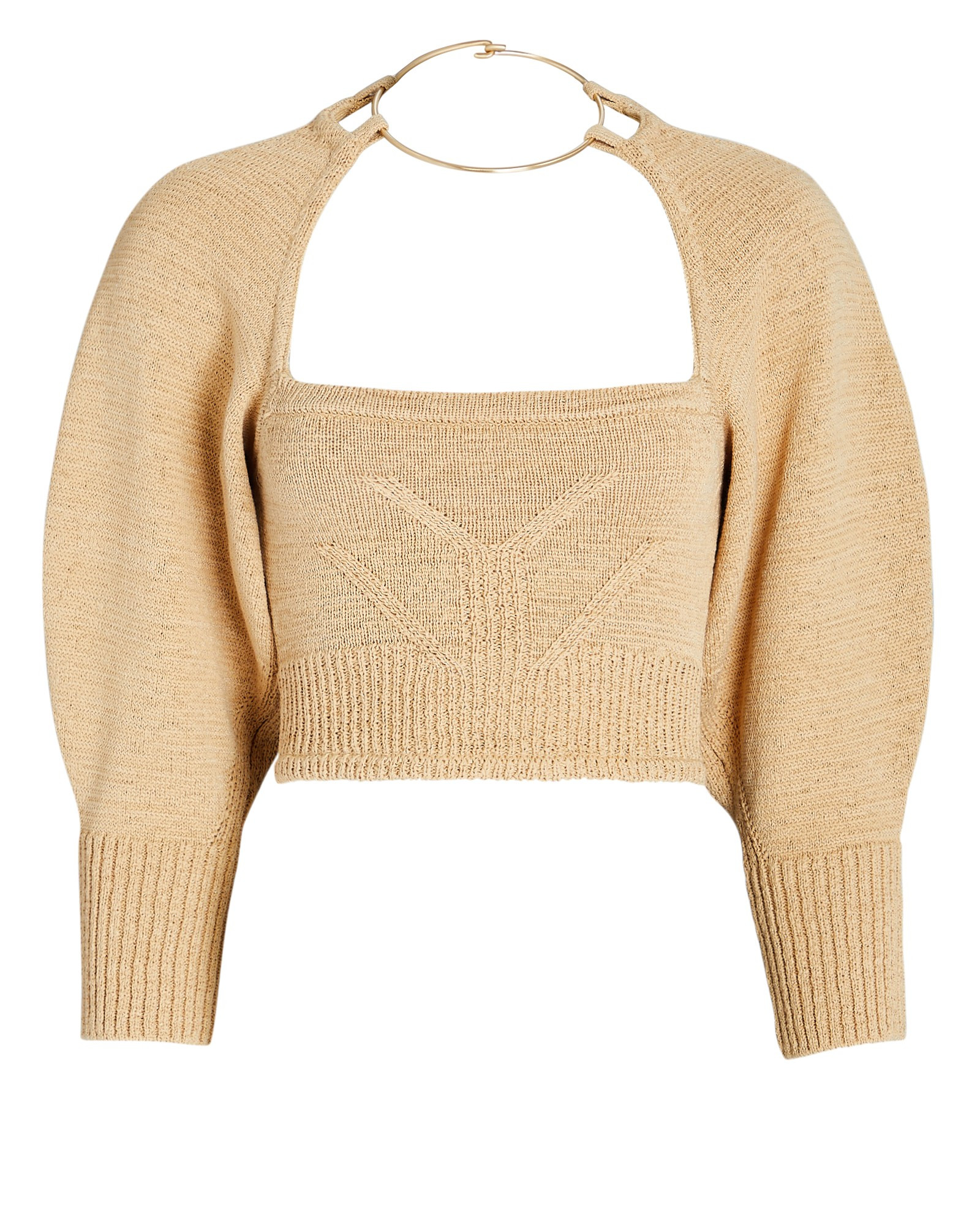 Jamila Knit Crop Top | INTERMIX