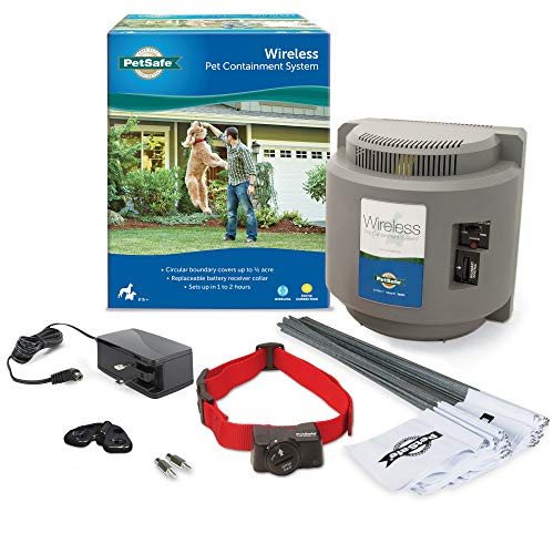 PetSafe Wireless Fence Pet Containment System, Covers up to 1/2 Acre, for Dogs over 8 lb, Waterproof | Amazon (US)