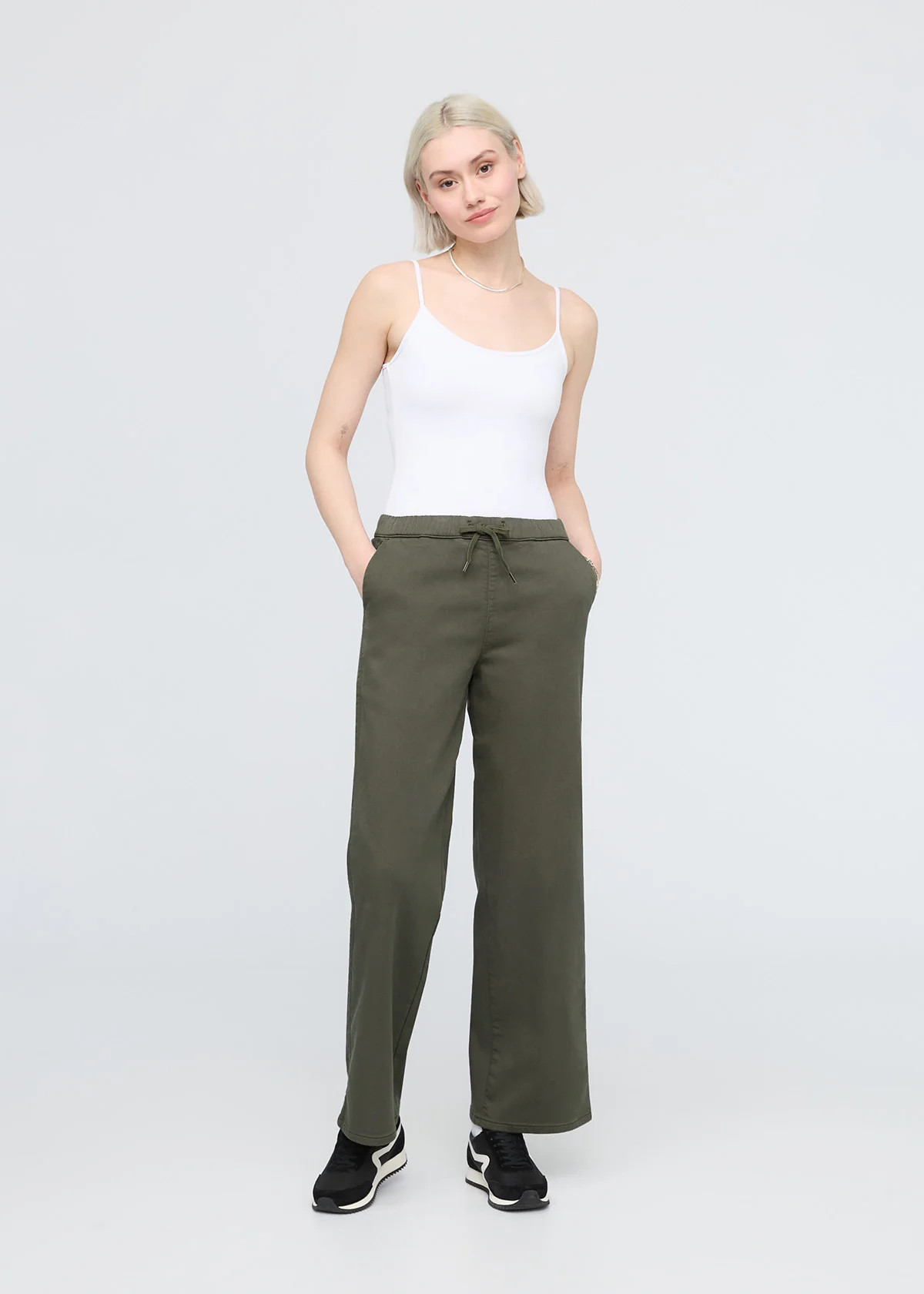 No Sweat Wide Leg Pant | DUER