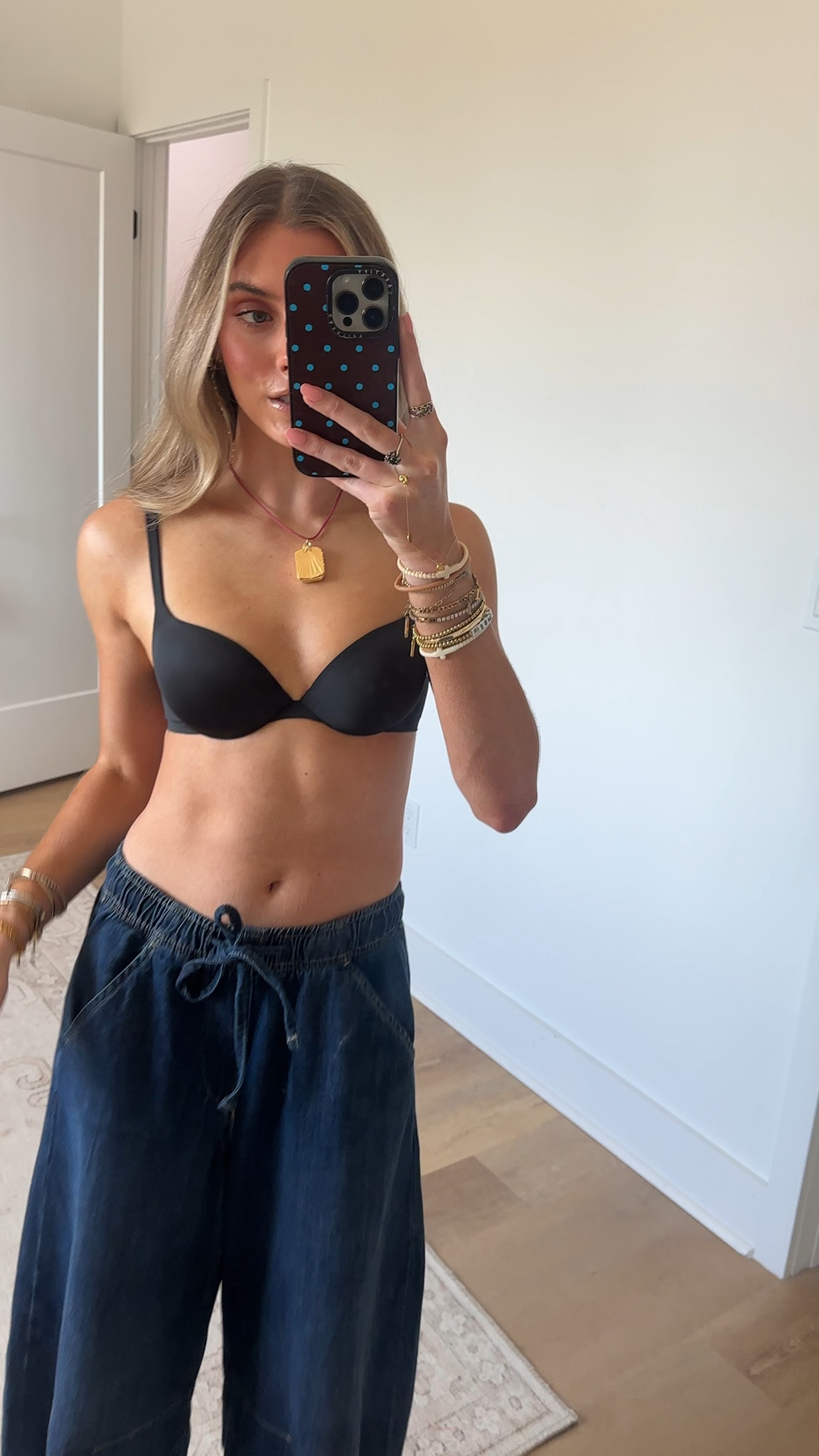 @skims The Ultimate Bra redefines traditional push-up bras by enhancing your natural bust shape and completely transforming the look, shape, and fullness of your bust. This bra is made of a super soft sheen microfiber fabric with extra compressive side wings for smoothing. With a comfortable, concealed underwire and premium teardrop shaped foam pads, this bra sits seamlessly under clothing. Designed for a snug fit. If you are between sizes, we recommend sizing up one band size.

#LTKgrwm #LTKootd #LTKselfcare