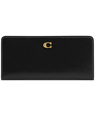 Essential Slim Leather Wallet | Macy's