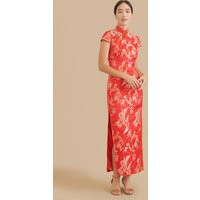 Red Cheongsam | Chinese Wedding Dress Traditional Custom Qipao Bridal Tea Ceremony | Etsy (US)