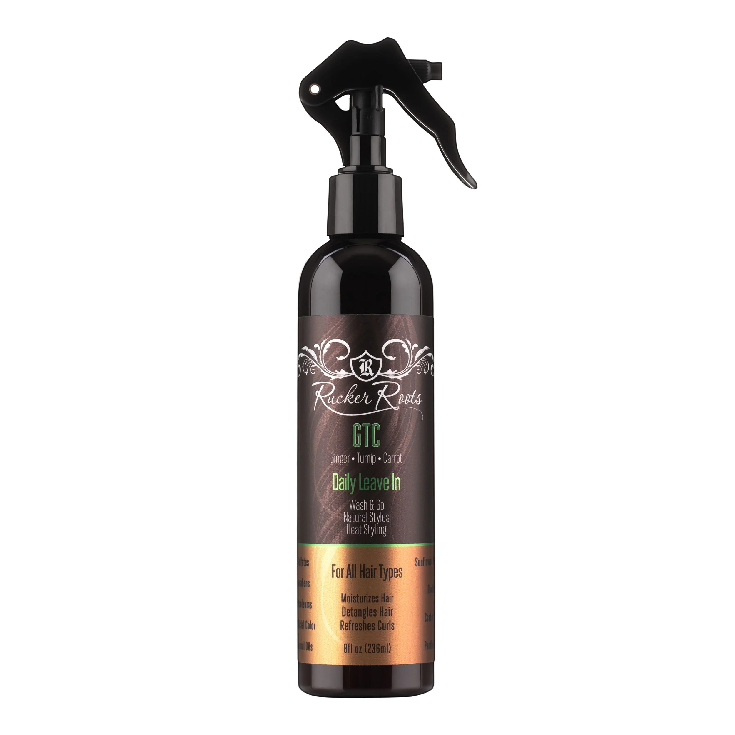 Rucker Roots GTC Daily Leave in 8fl.oz., Moisturizing, Detangles, All Hair Type, Unisex | Walmart (US)