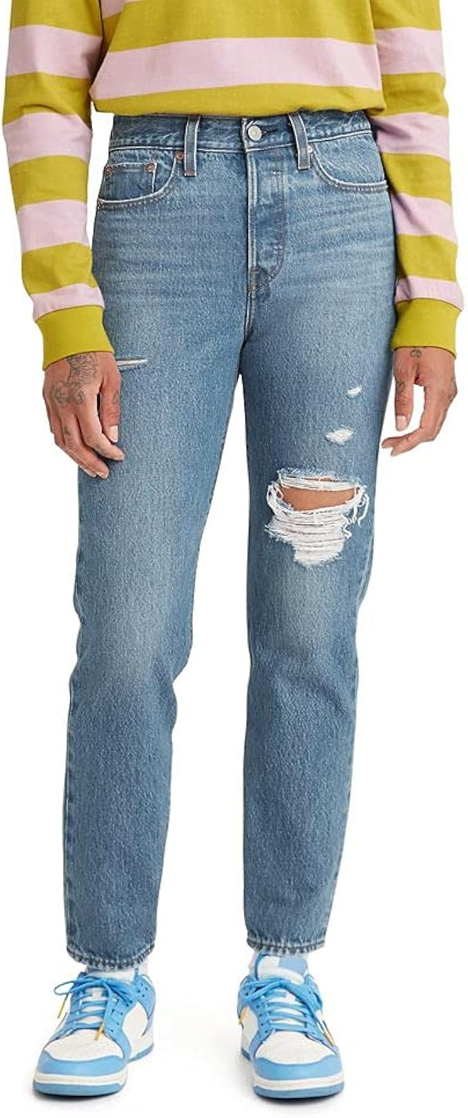 Levi's Women's Premium Wedgie Icon Fit Jeans | Amazon (US)