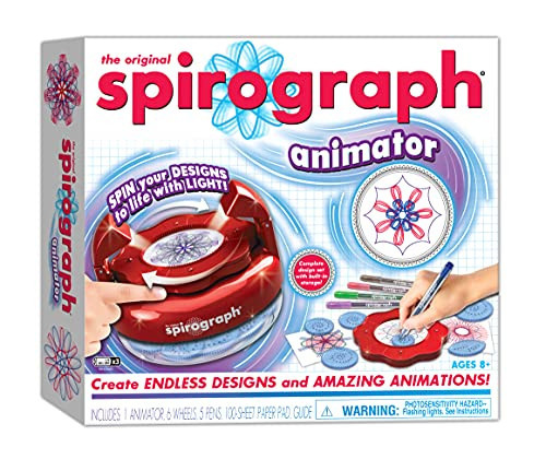 Spirograph - Animator - The Classic Craft and Activity to Make and Bring Countless Amazing Designs to Life - For Ages 8+ | Amazon (US)