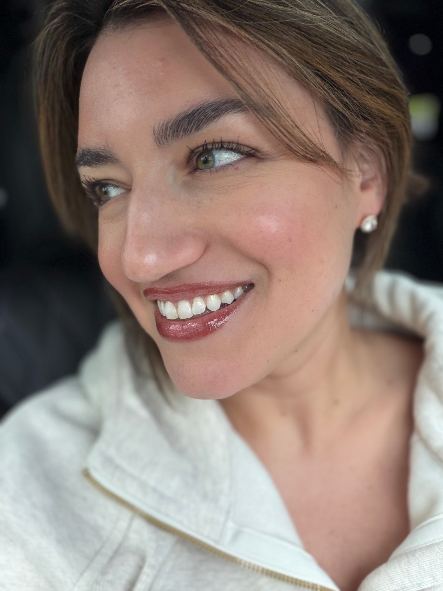 This lip combo!!
@wonderskin lovely
@sephoracollection lip tint felt liner cocoa 
@charlottetilbury big lip plump 
pillow talk medium deep

#LTKmomlife #LTKBeauty #LTKMothersDay