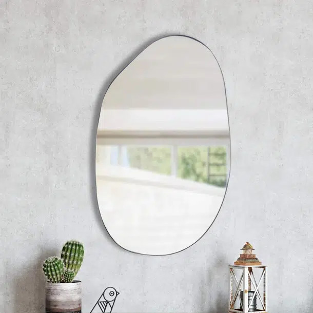 Simione Asymmetrical Wall Mirror | Wayfair North America