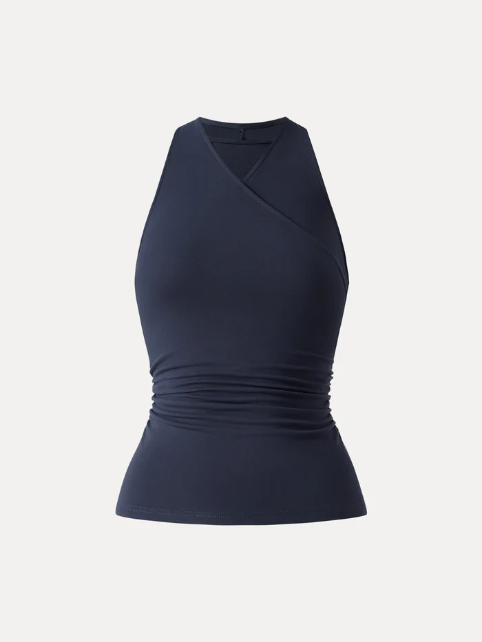 Ultrasoft Surplice Sleeveless Top | OGLmove