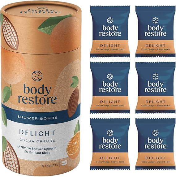 Body Restore Shower Steamers Aromatherapy 6 Pack - Relaxation Birthday Gifts for Women and Men, T... | Amazon (US)