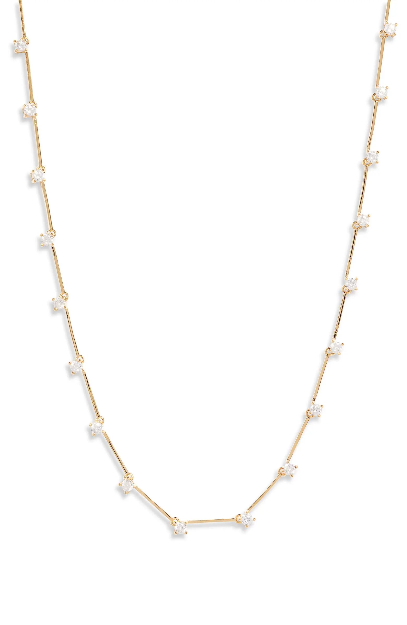 Cubic Zirconia Collar Necklace | Nordstrom