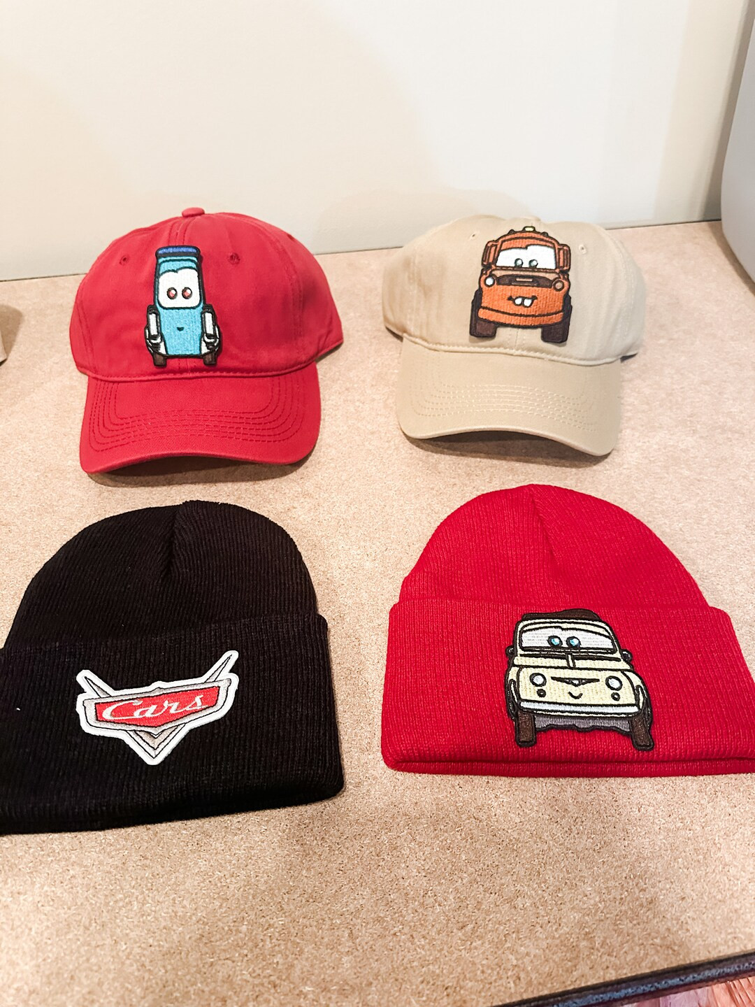 Cars Hats and Beanies Disney Cars Disney Cars Inspired - Etsy | Etsy (US)