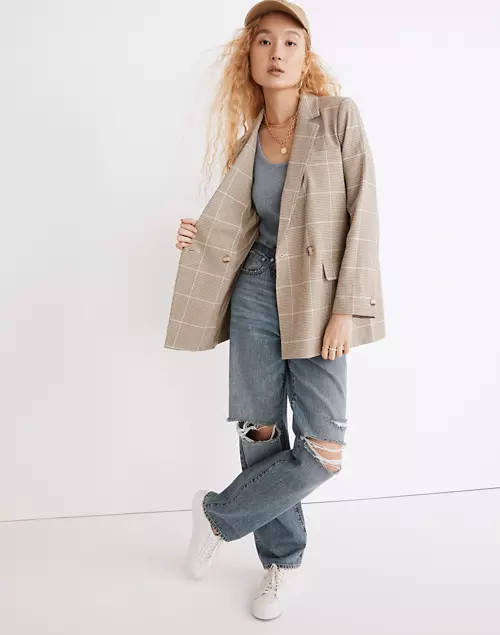 Dorset Blazer in Windowpane | Madewell