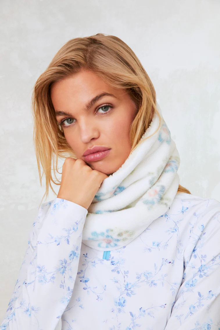 Bogner x LoveShackFancy Arian Fleece Neck Gator | LOVESHACKFANCY