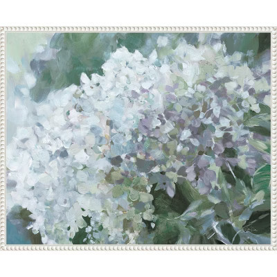 Amanti Art Subtle Shifts Hydrangea by Katrina Pete Canvas Wall Art Print Framed 28 x 23 | Target