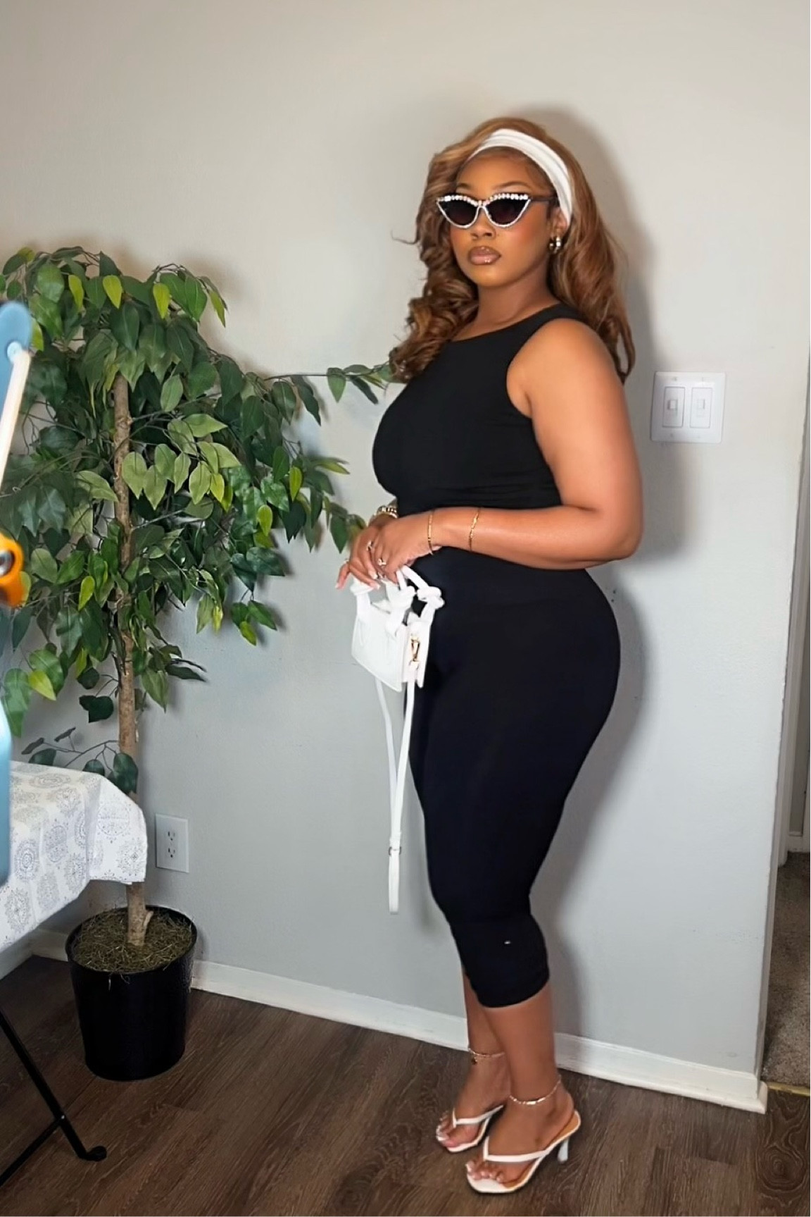 All black classy outfit #ootd #outfitinspo #allblackoutfit #summer 

#LTKStyleTip #LTKActive #LTKSummerSales